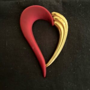 Vintage Heart Brooch